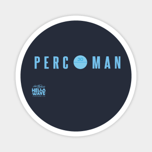 Perc Man 30 Blue OG Design Magnet